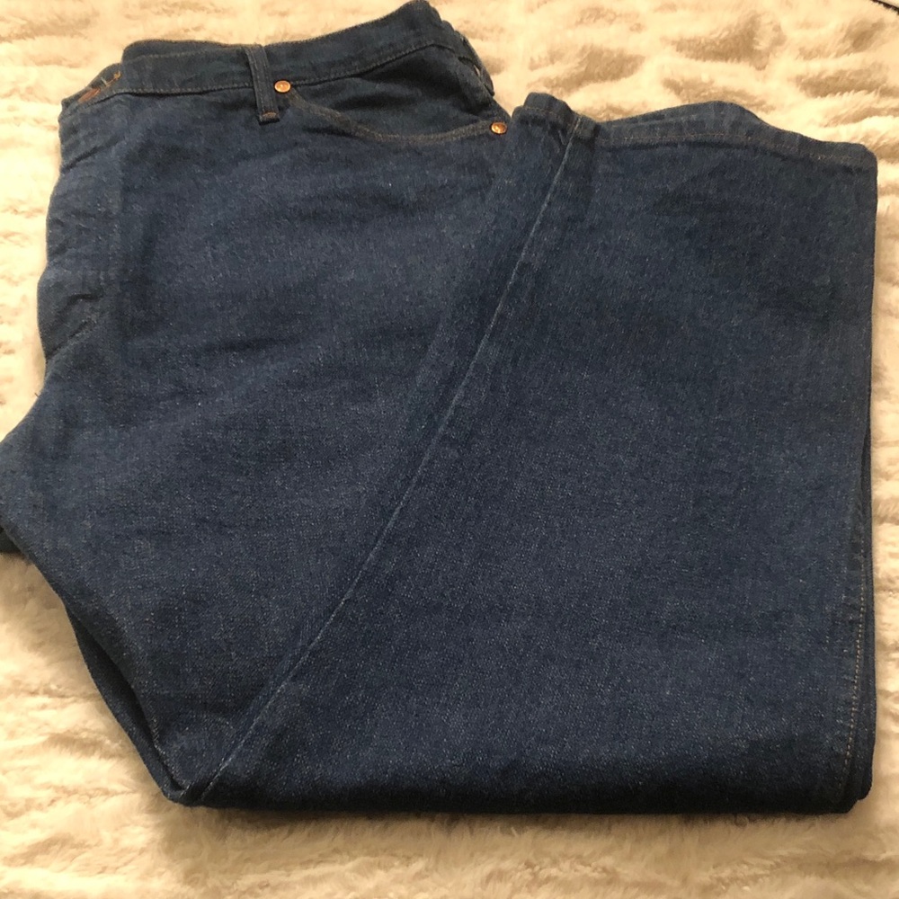 Wrangler Dark Blue Denim Jeans